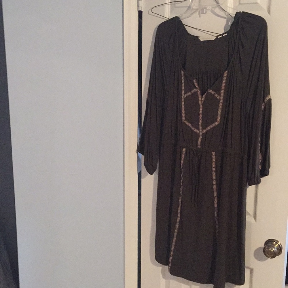 Anthropologie Edme & Esyllte 3/4 Sleeve Dress